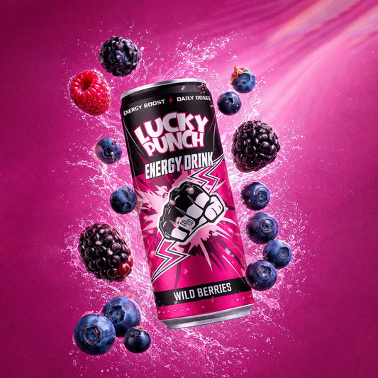 Lucky Punch Energy Drink - Wild Berries